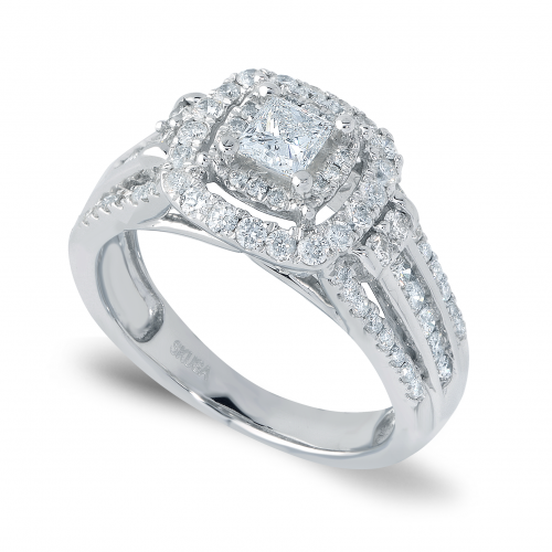 1.02ct Diamond Dress Ring